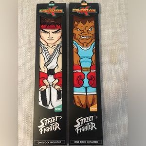 Street Fighter Socks. NWT.